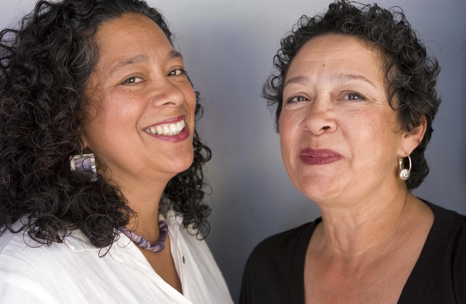 Berta Welch and Adriana Ignacio