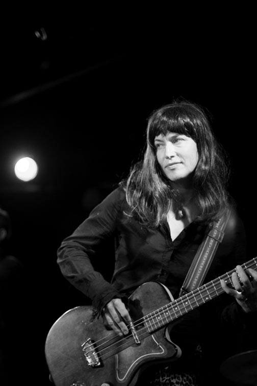 Barbara Puciul on guitar