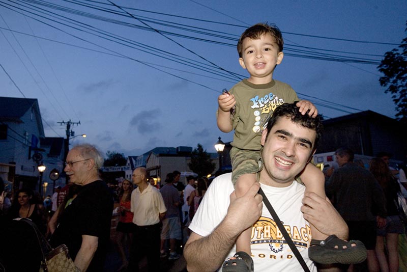 Father and son