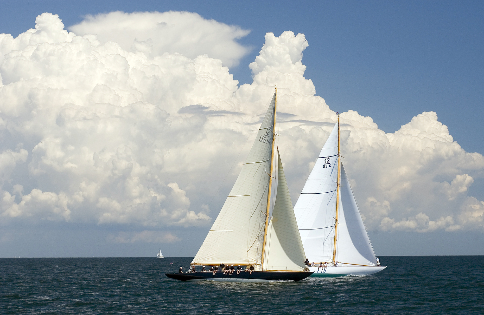 sailboats