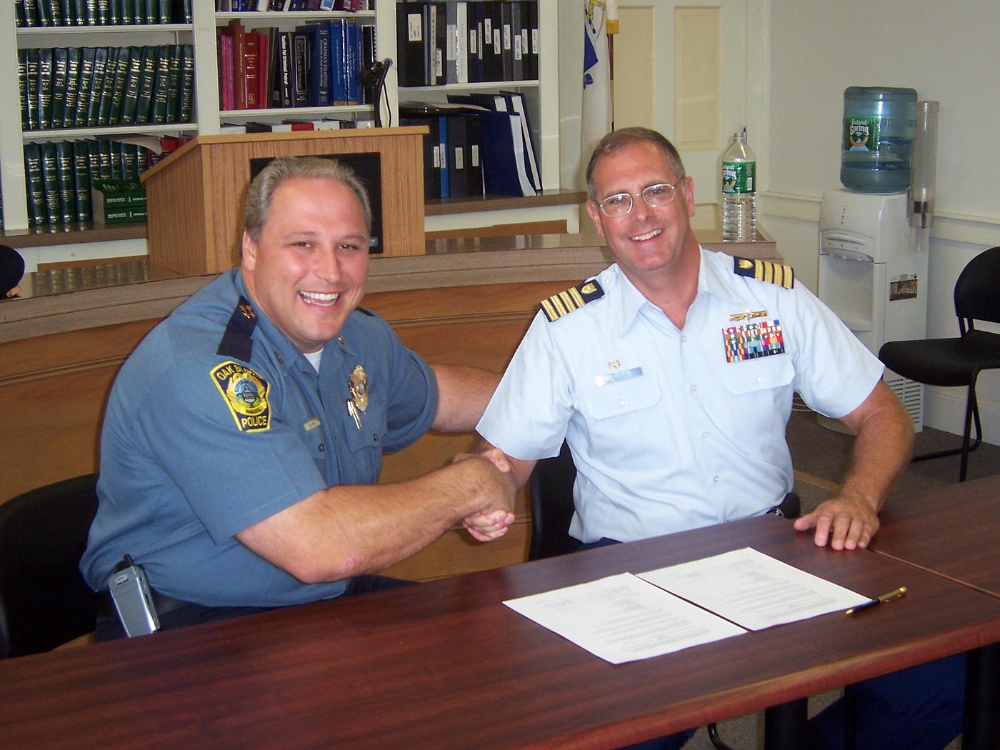 signing agreement