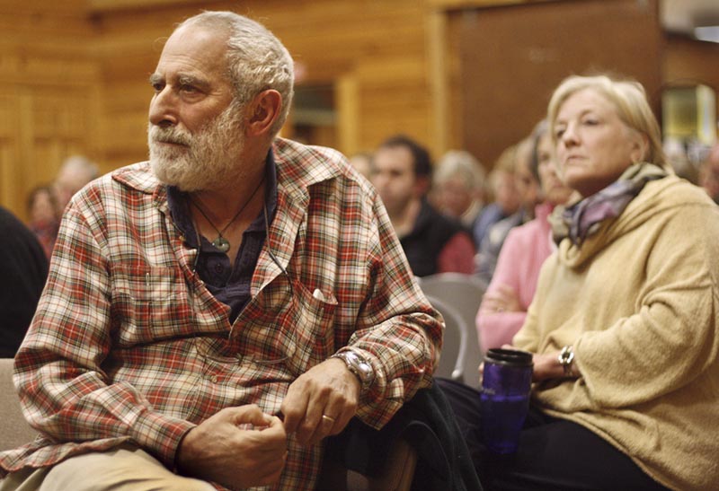 zack weisner listens in on town meeting
