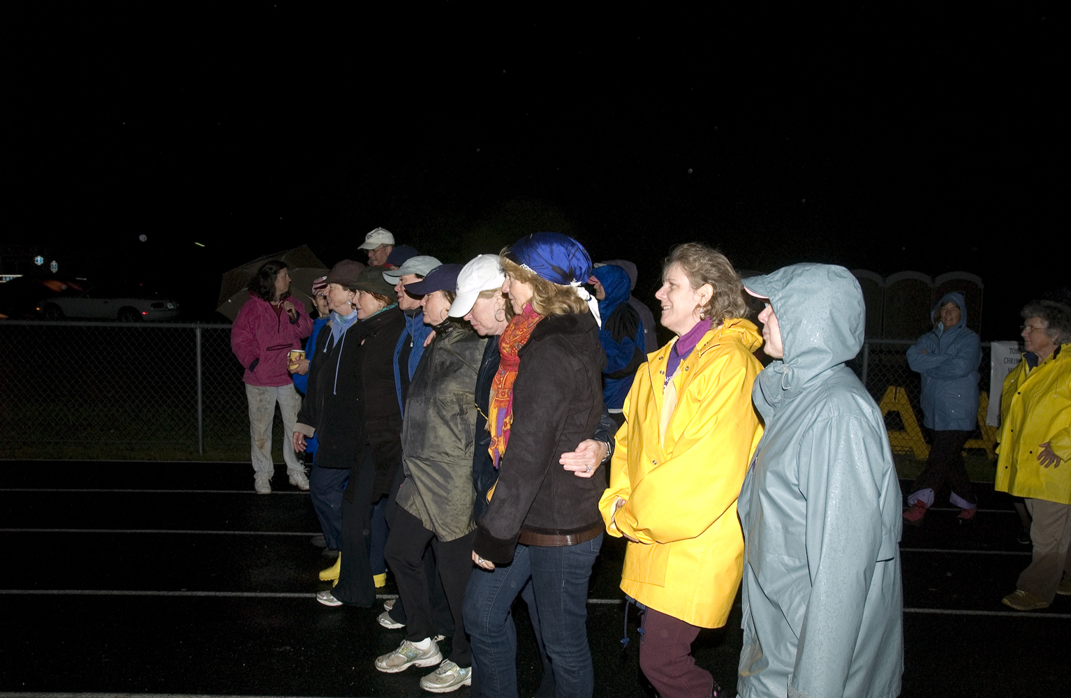 Relay for Life starting line