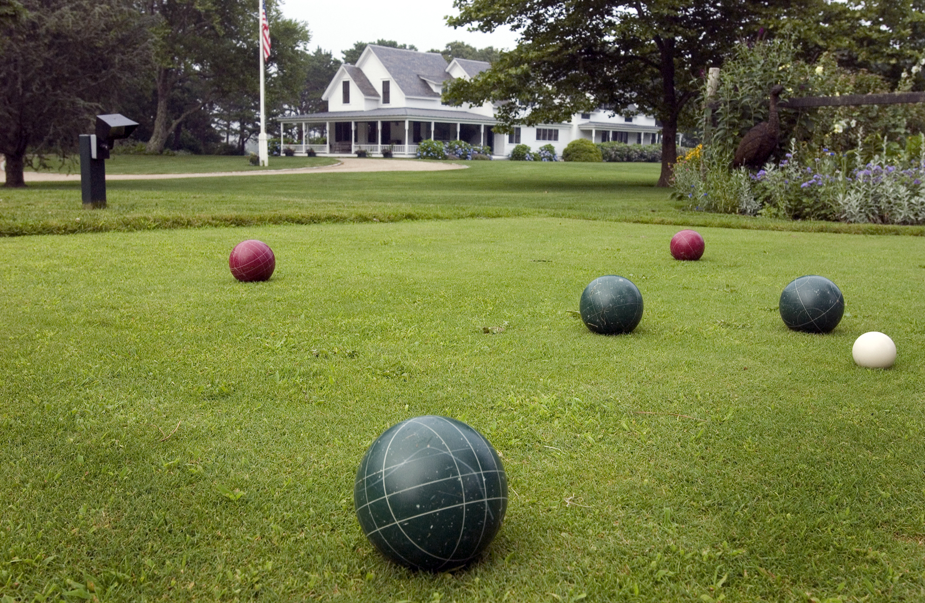 bocce court
