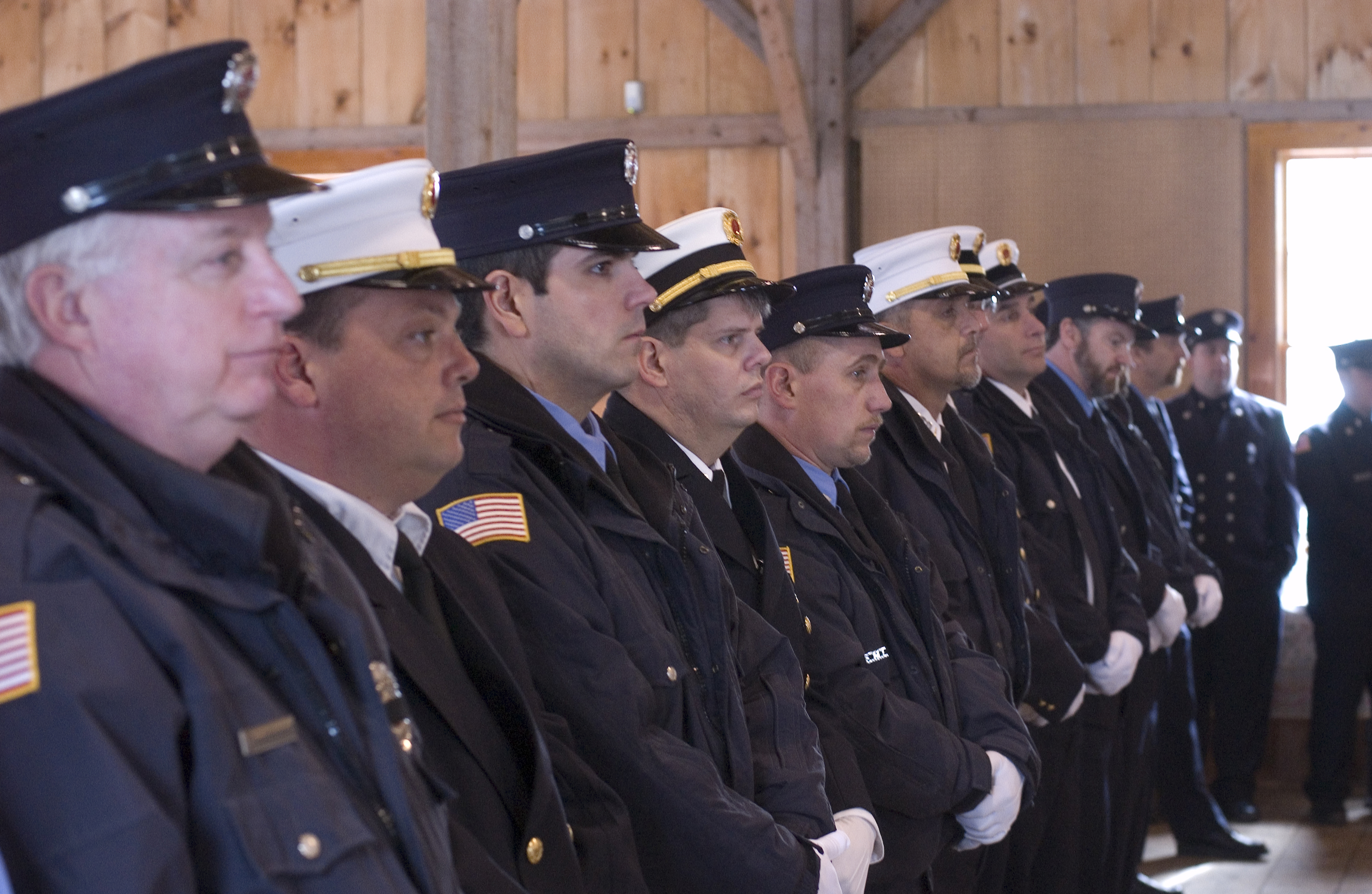 Firemen pay respect to Danny Prowten
