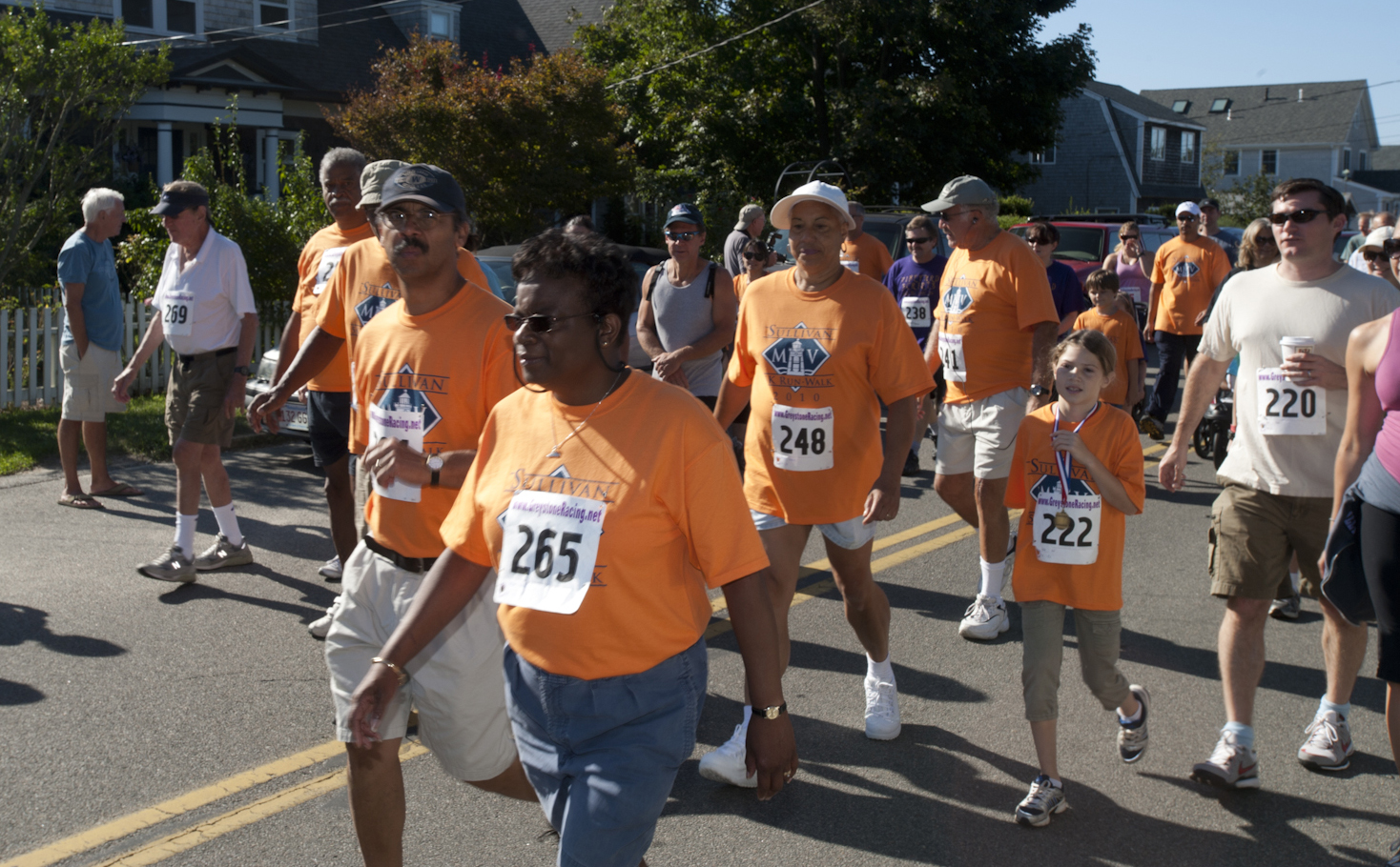walkers in the race