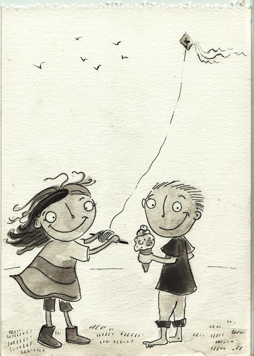 kite children