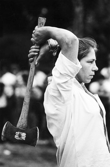 axe throw Trina Kingsbury