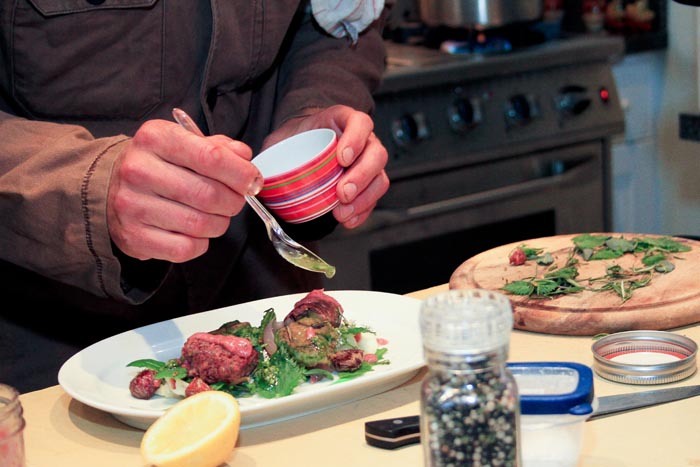 venison-lamb-rabbit sausages