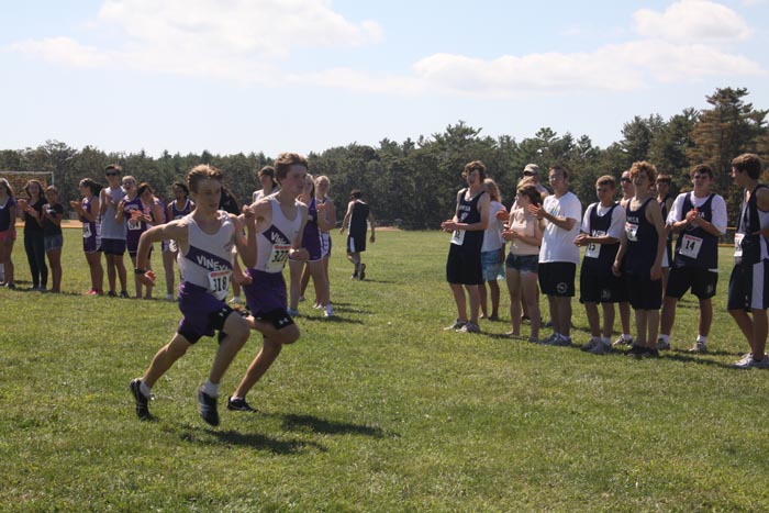 boys running cross country sports