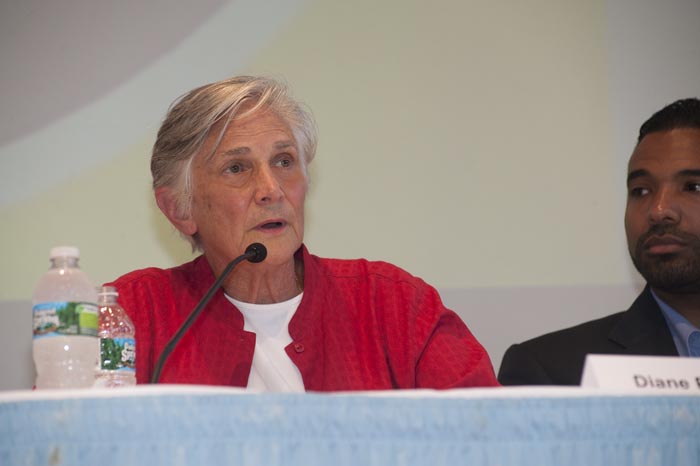 Diane Ravitch microphone