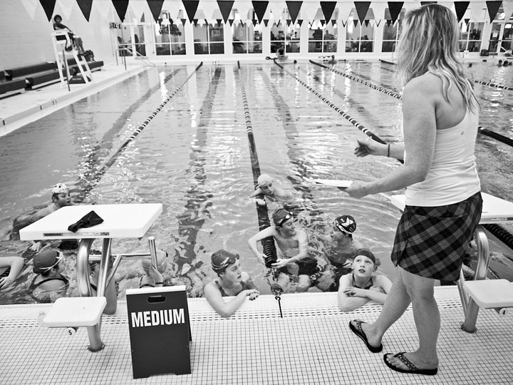 swimming