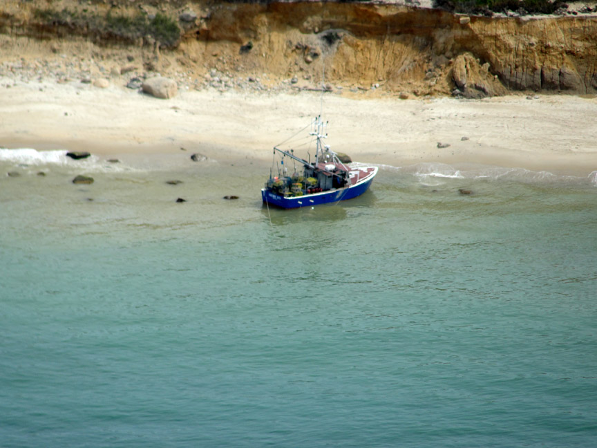 boat aground