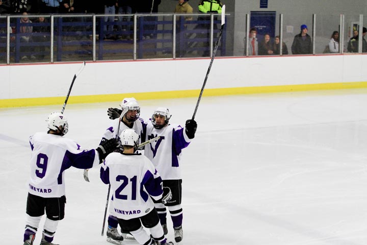 Max Davies hockey rink