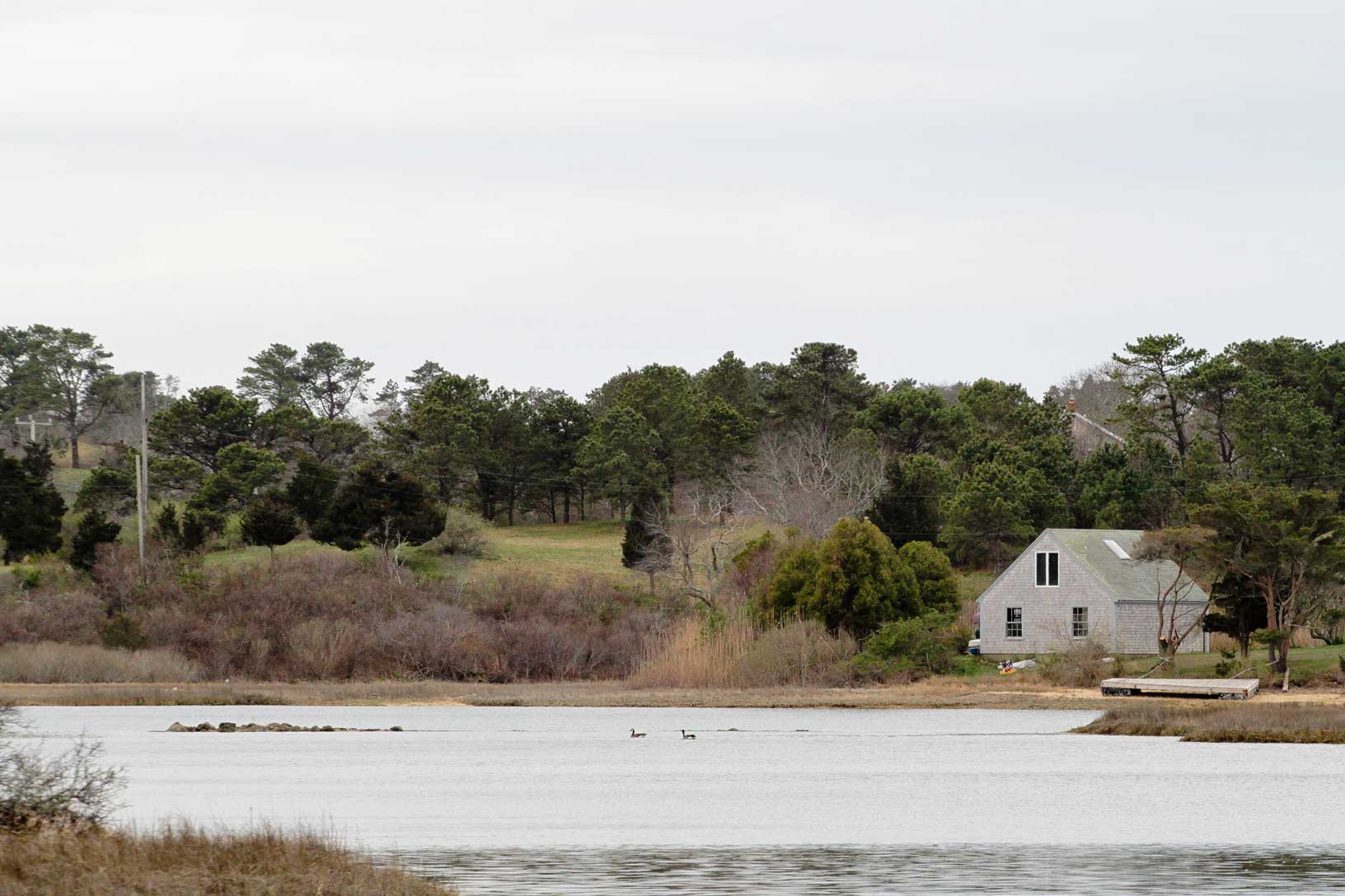 Chilmark Pond house