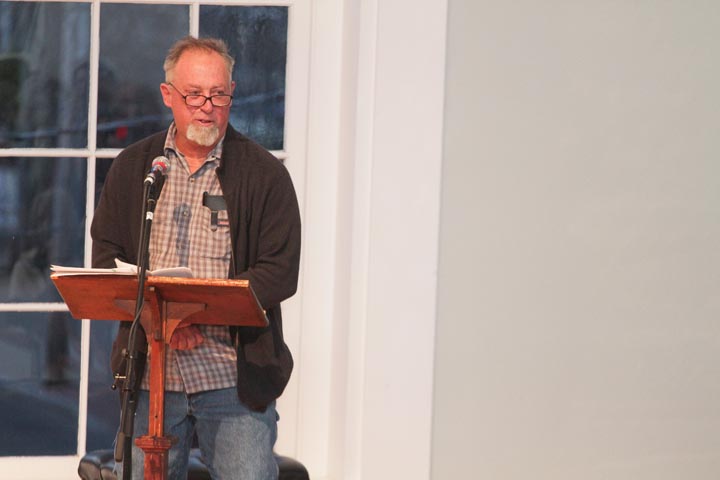 Edgartown poet laureate Steve Ewing