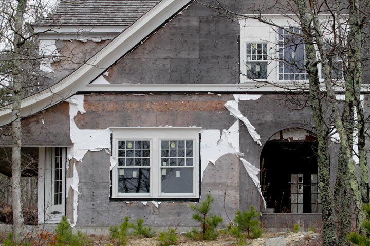abandoned house