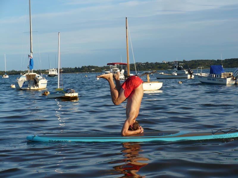 paddle board