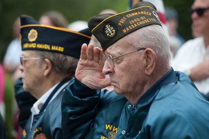 veterans salute