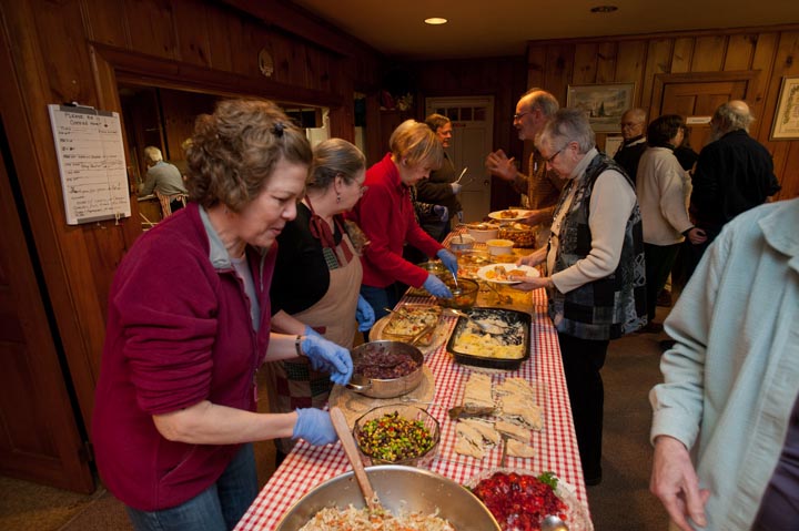 West Tisbury dinner Betsy VanLandingham