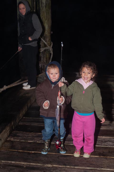 Squid fishing