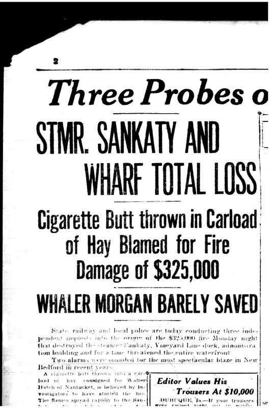 newspaper clipping