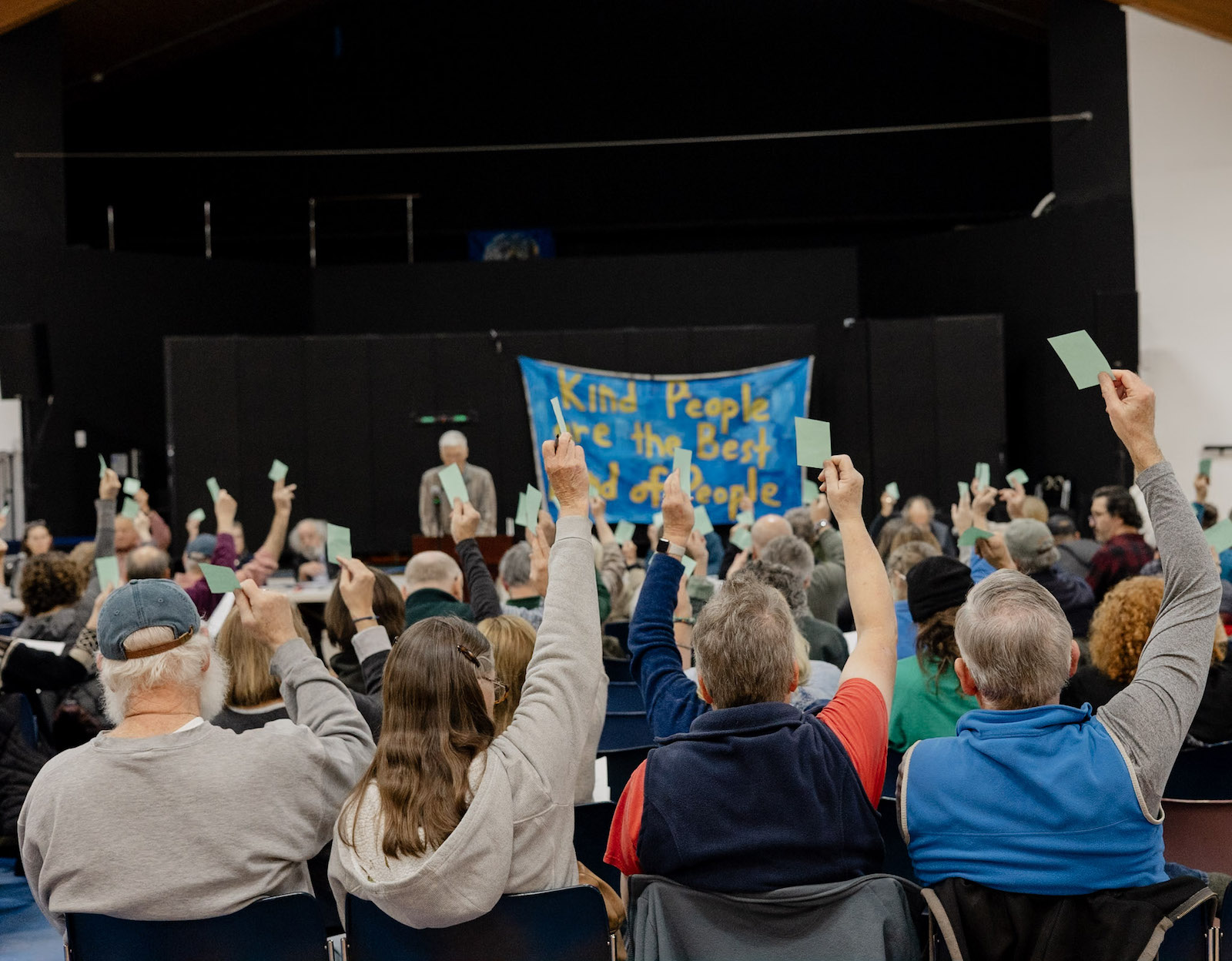 Voters rejected affordable housing plan by a vote of 24-80.