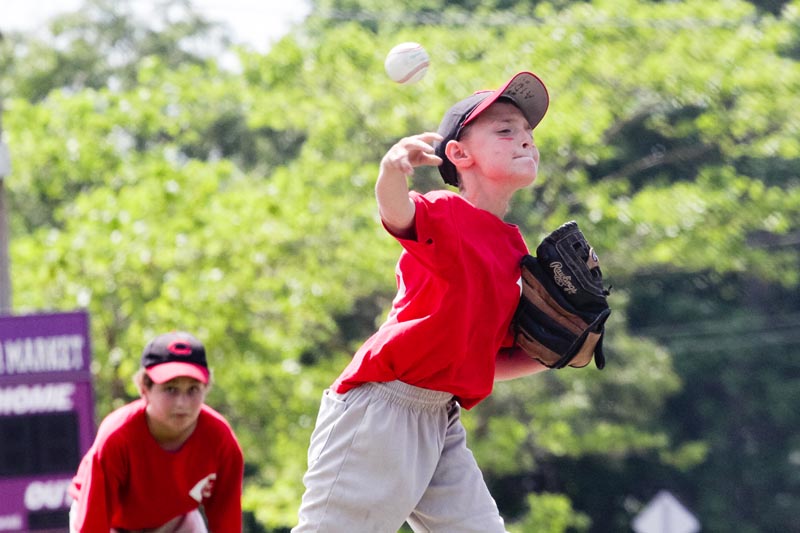 little league pitcher