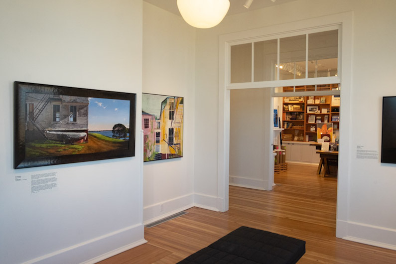 The gift shop entrance.