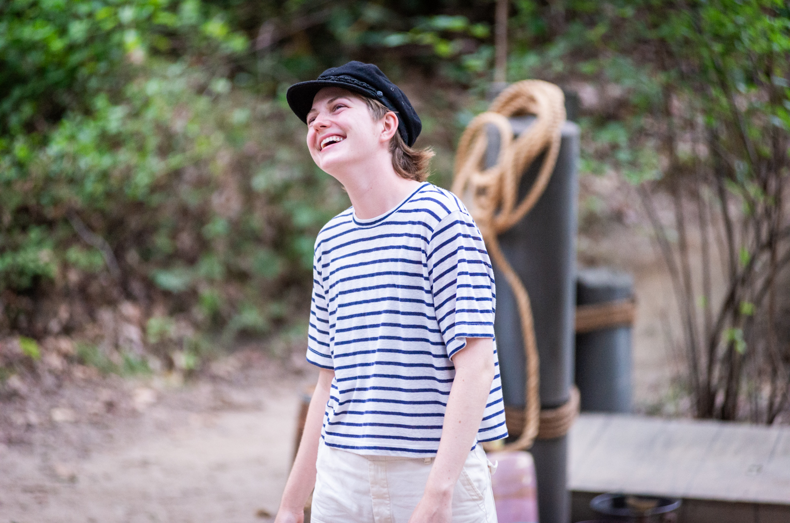 Jo Orr (Sebastian) in the throes of wedded bliss.