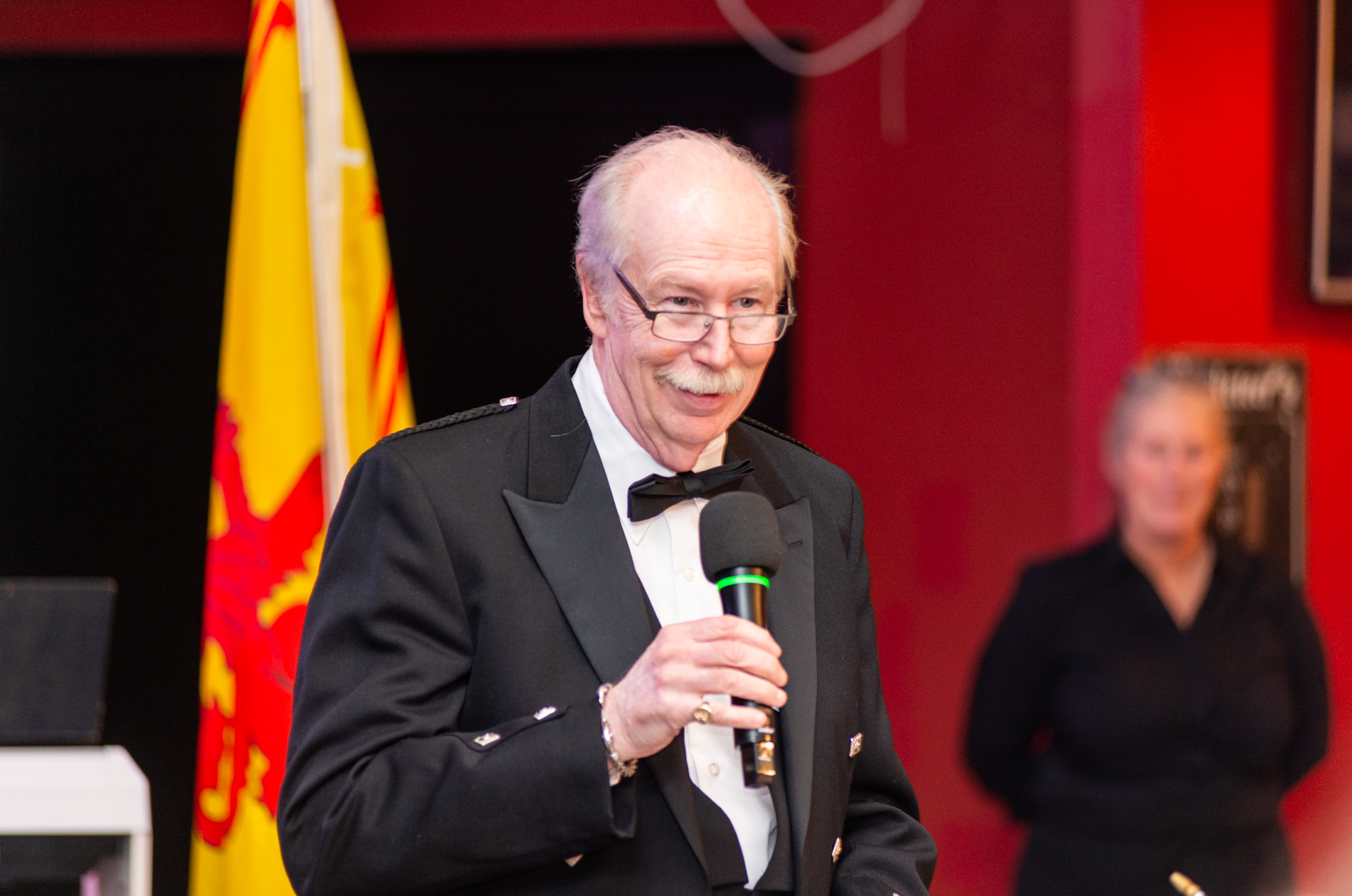 Chris Scott was master of ceremonies.