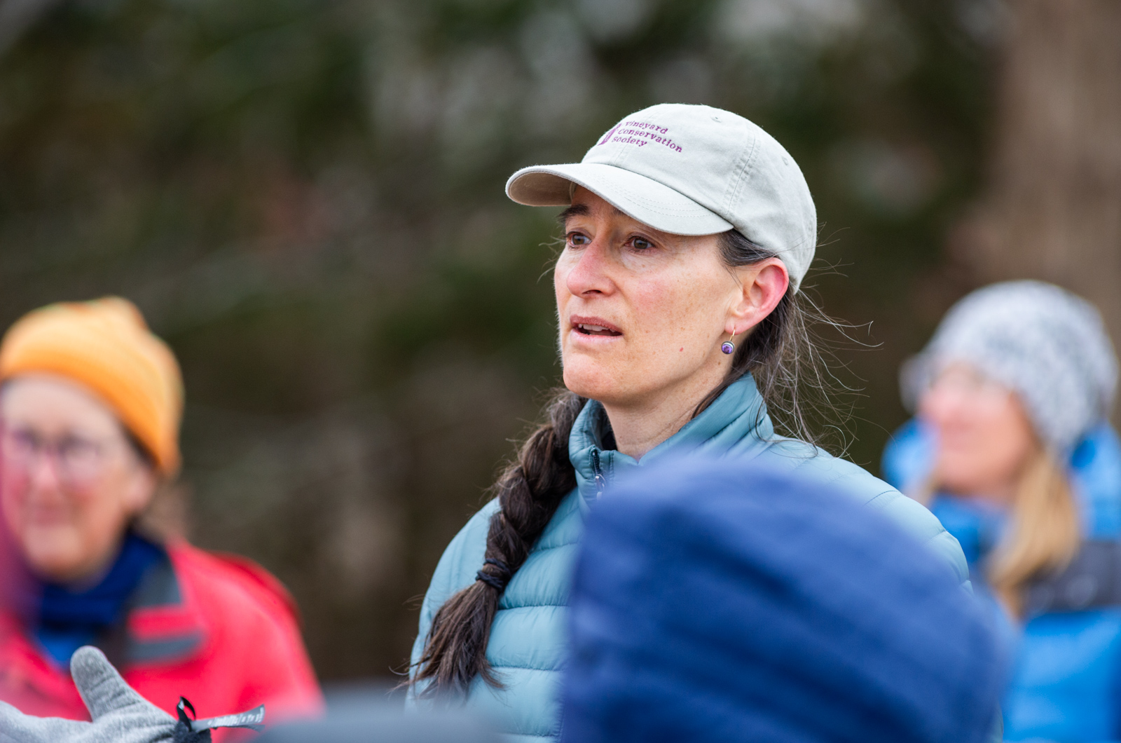 Samantha Look speaks about the history of Herring Creek Farm.