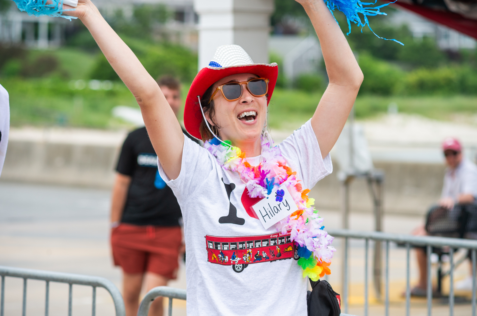New camp director Hilary Dreyer is excited to see the campers.