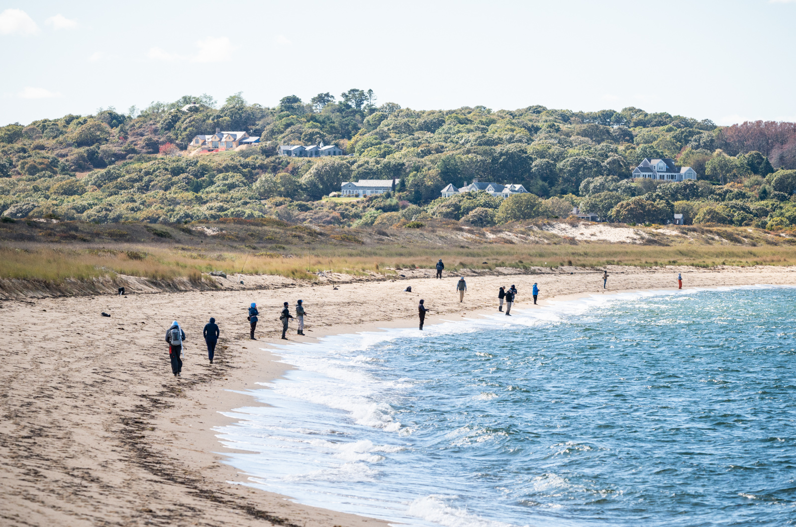 The lineup at Lobsterville Beach.