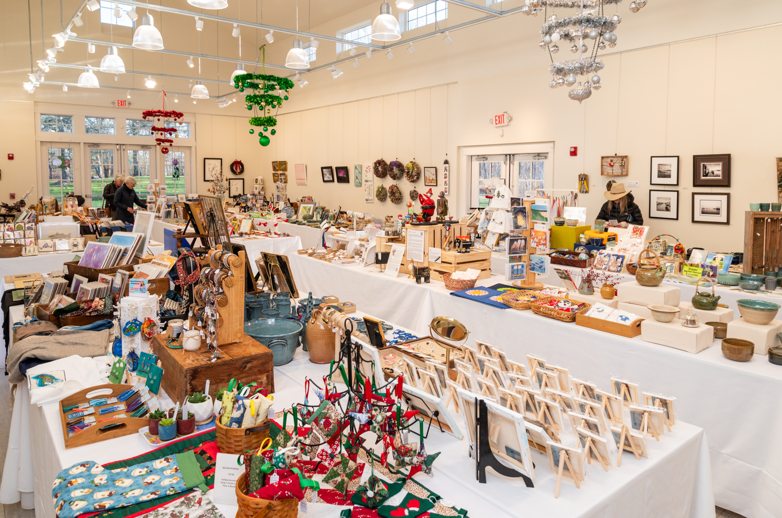 A cornucopia of gift ideas are for sale.