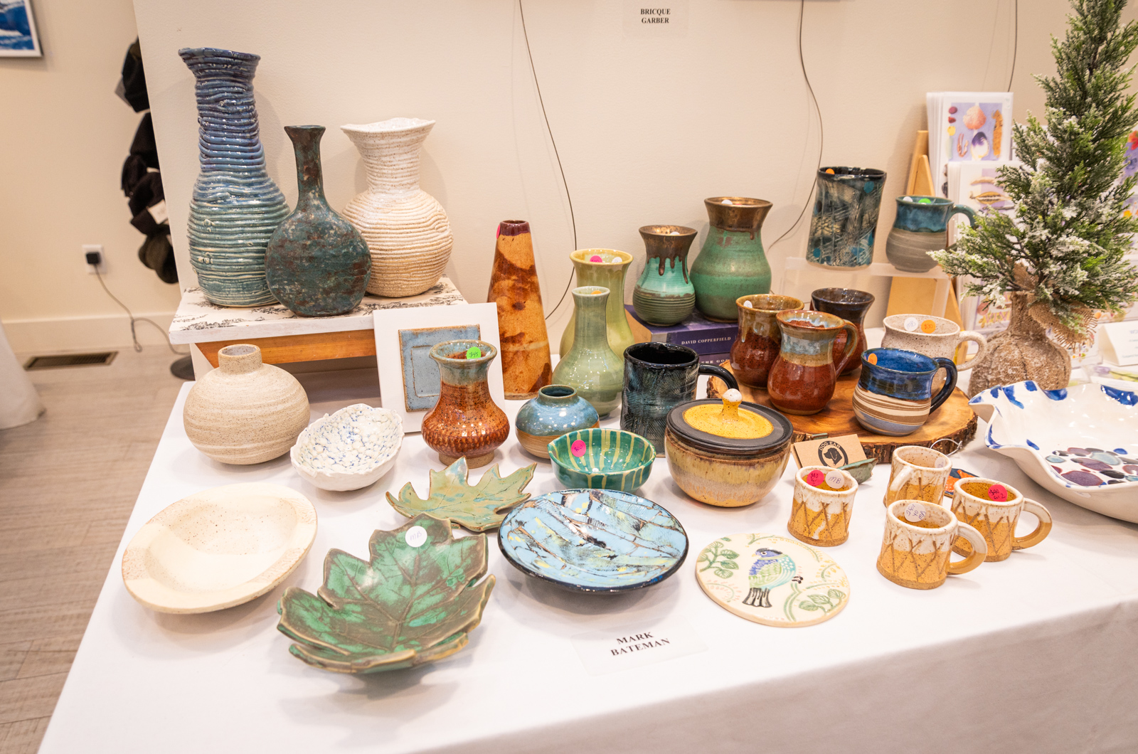 Ceramics by Mark Bateman.