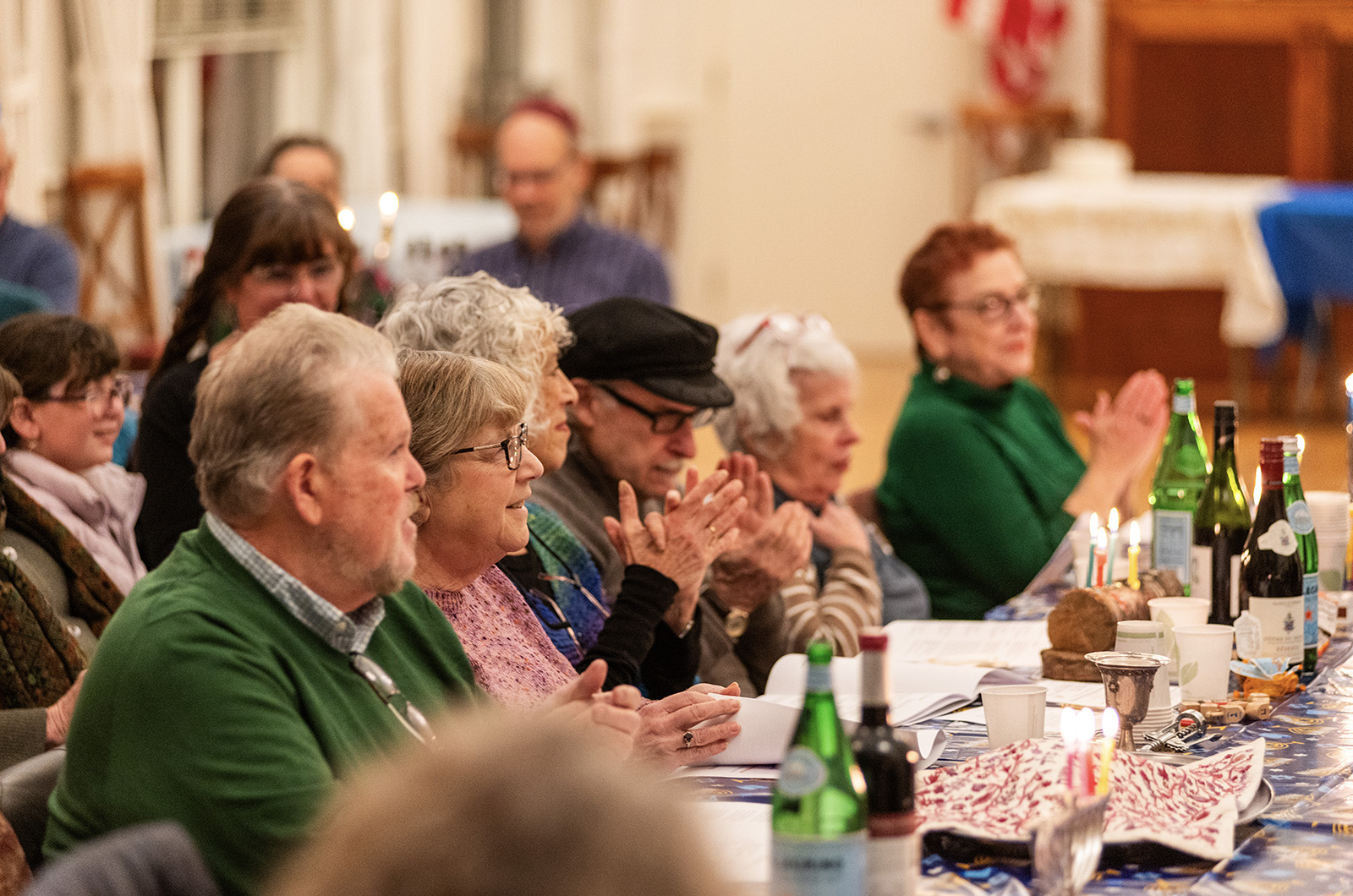 Singing is an important part of the celebrations.