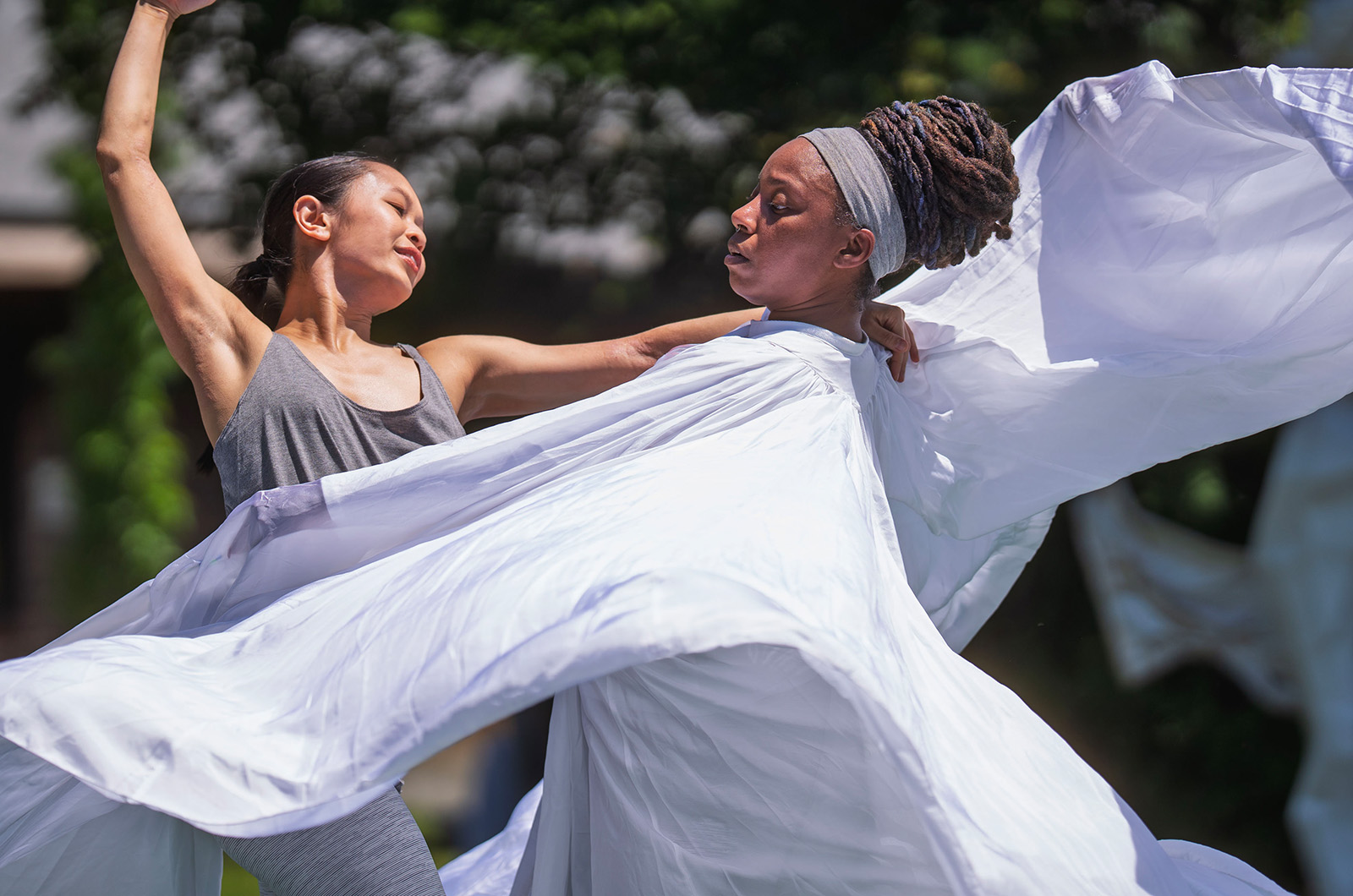 The new piece exemplifies the weightlessness and serenity felt when suspended in water.