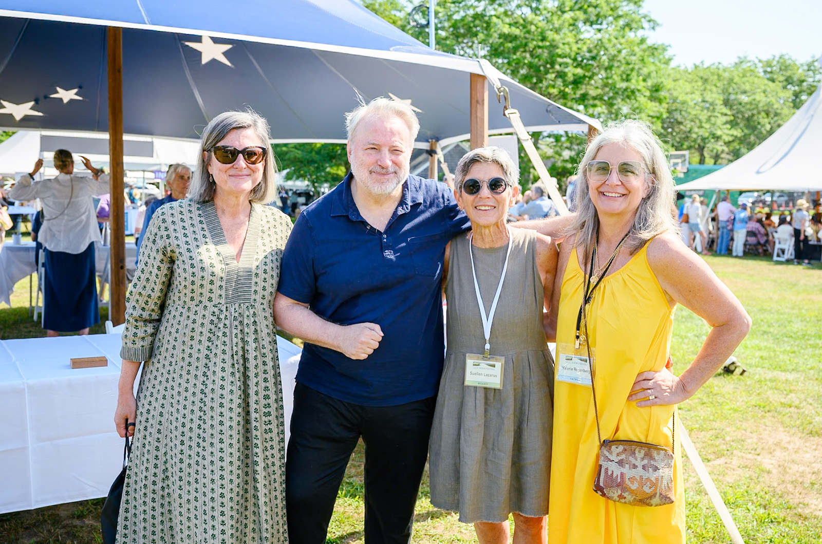 [l-r] Aimee Bell, Keith McNally, Suellen Lazarus, Valerie Rosenberg.