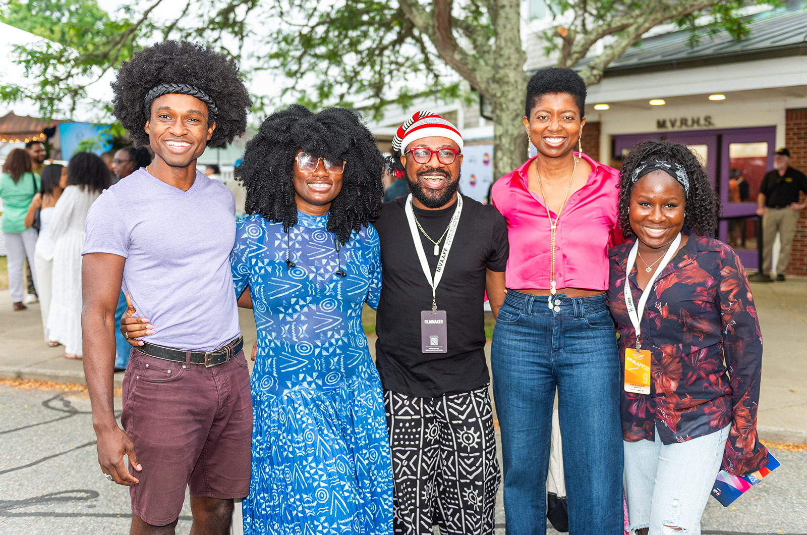 [l-r] Phillip Daniel, Imole Ladipo, Nnamdi Kanaga, Nene Nwoko, Janet Adebayo.