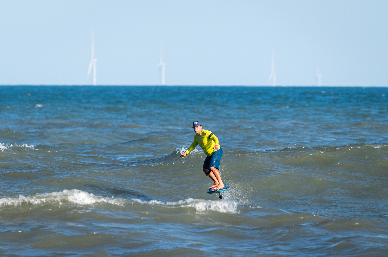 Foil boarding is an alternative to traditional surfing.