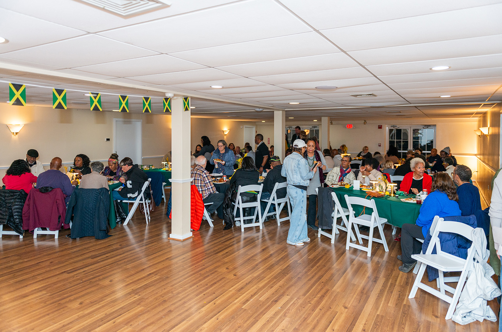 The Vineyard Jamaican community came out to show solidarity.