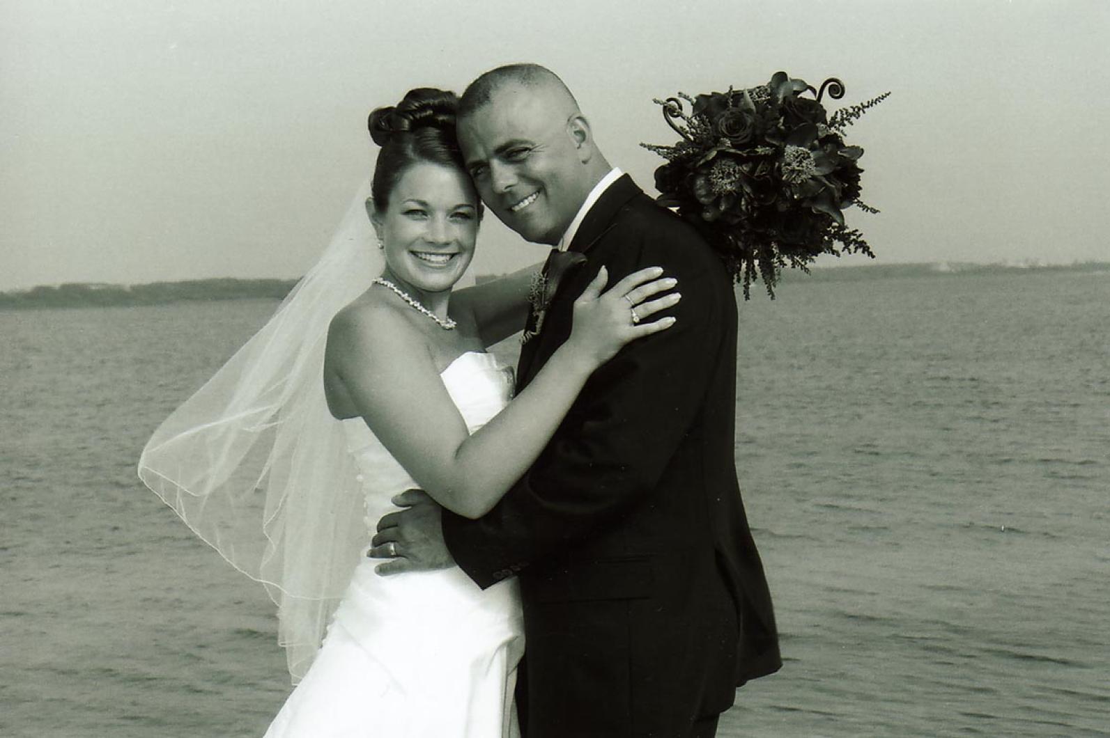 bride and groom