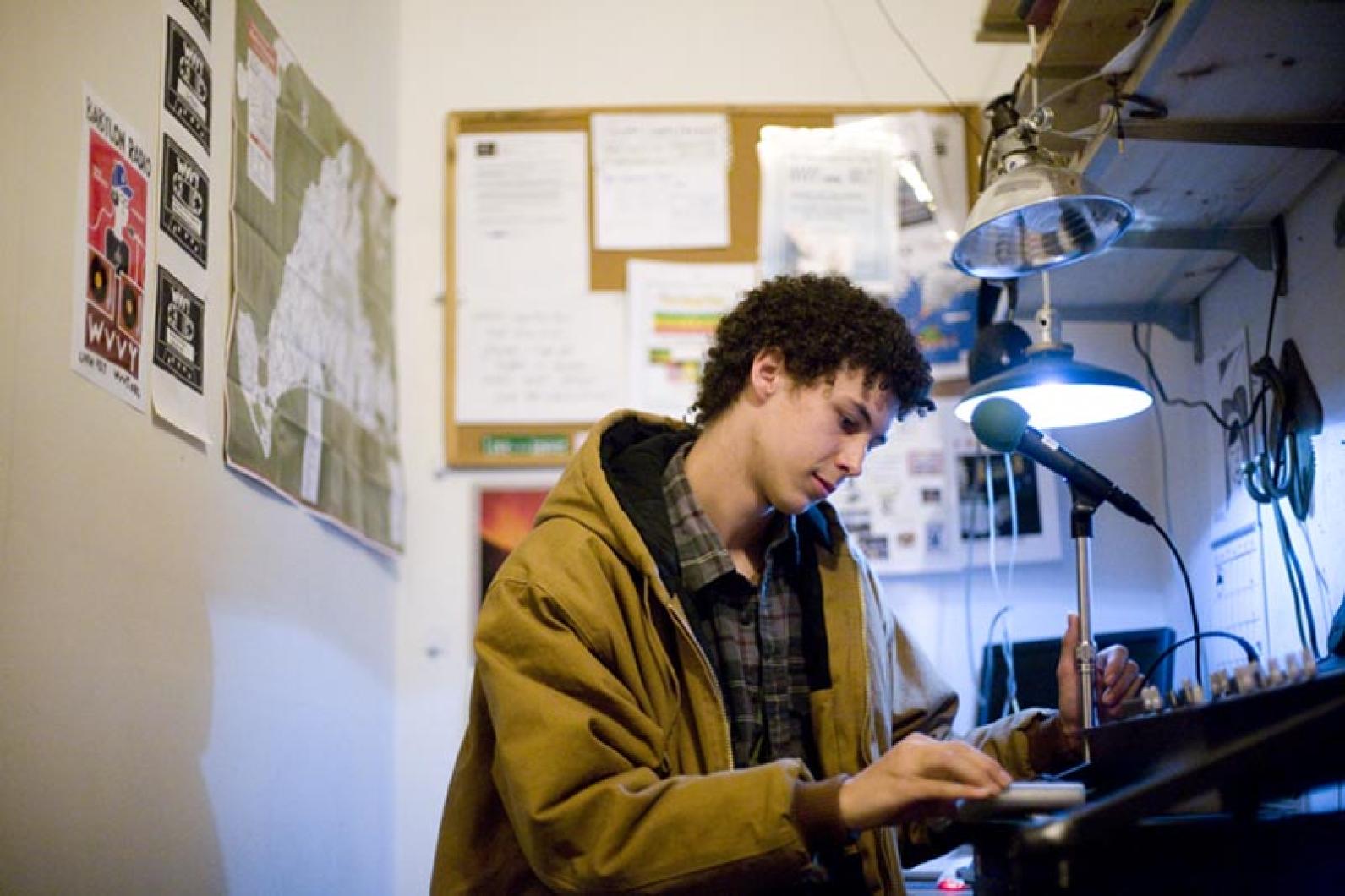 ben williams controls the radio