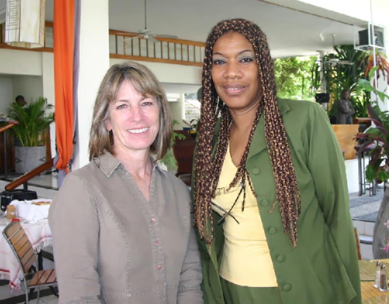 Jeanne Staples and Marie-Laurence Jocelyn Lassegue
