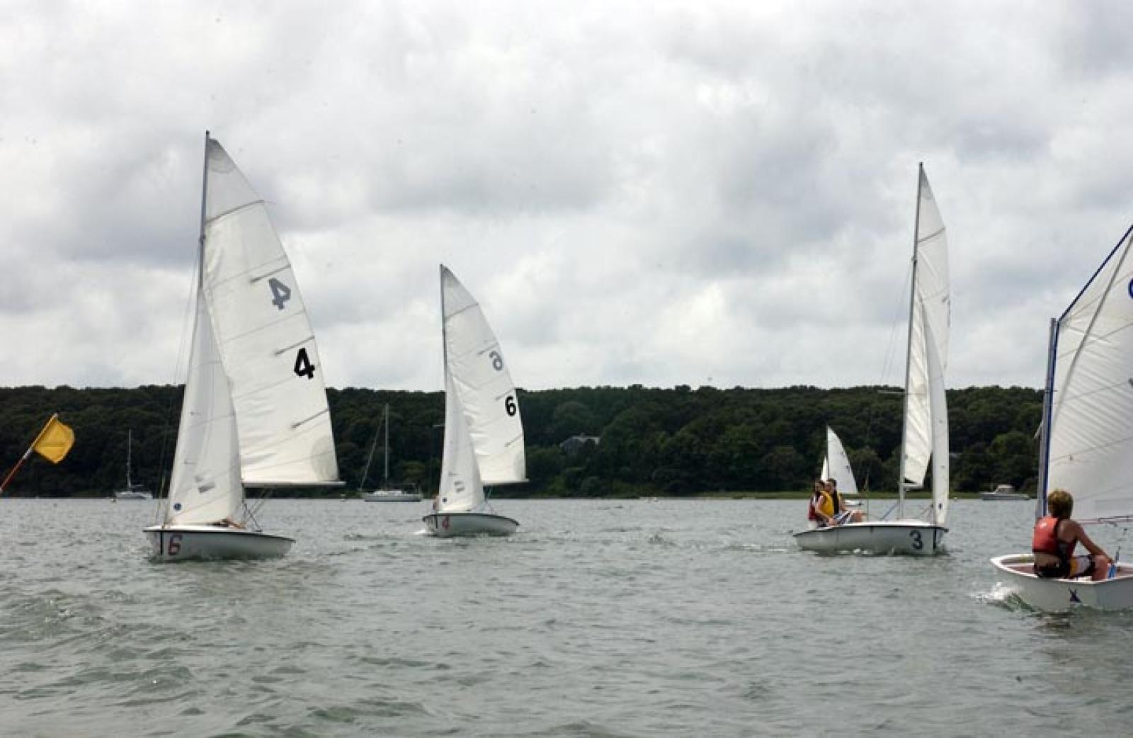 sailboats