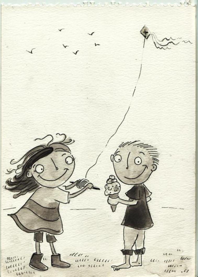 kite children