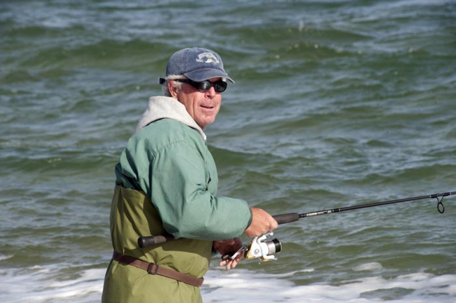 Ralph Peckham fisherman