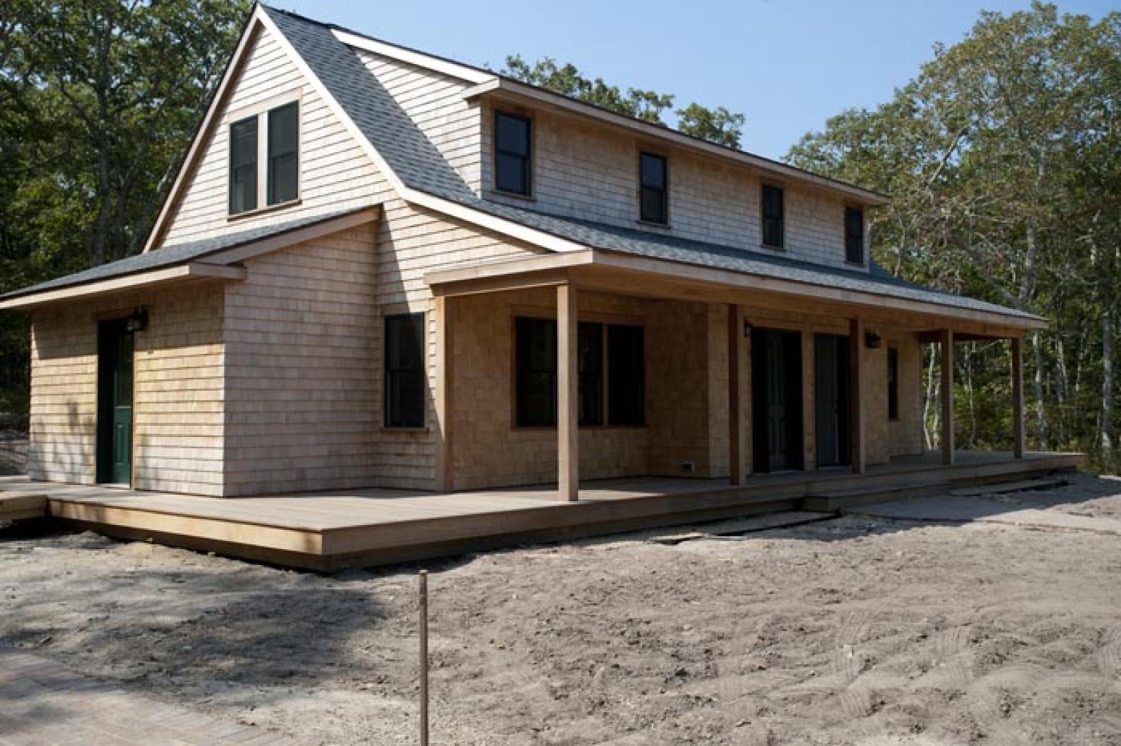 house construction site dirt
