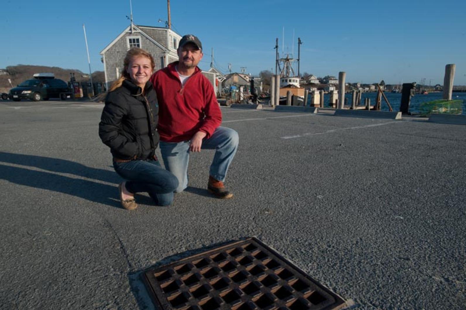 Isabel Smith Robert Smith catch basin Menemsha